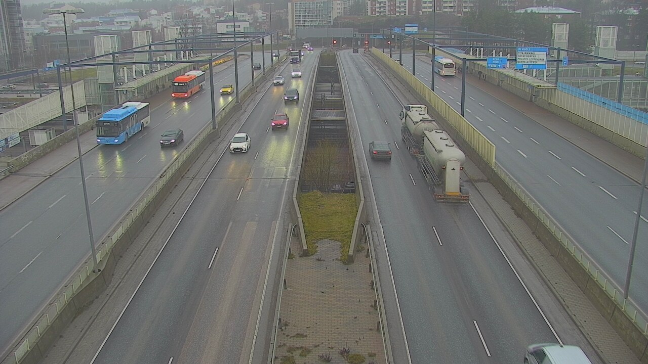 Weather Camera Image Road 101 Espoo Vermo, Espoo, Uusimaa