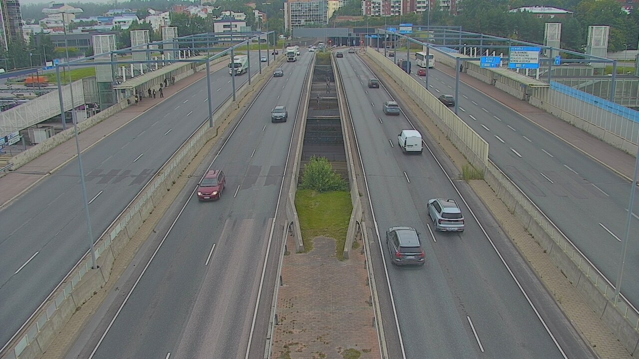 Weather Camera Image Road 101 Espoo Vermo, Espoo, Uusimaa