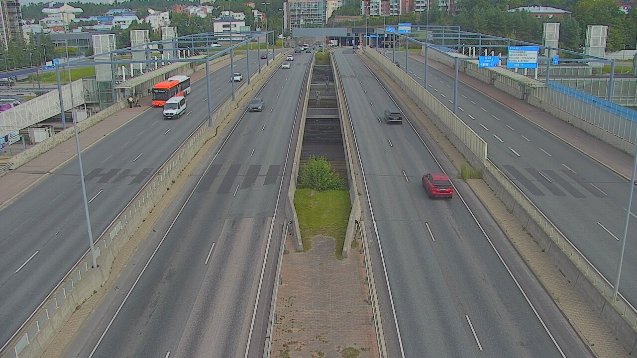 Weather Camera Image Road 101 Espoo Vermo, Espoo, Uusimaa