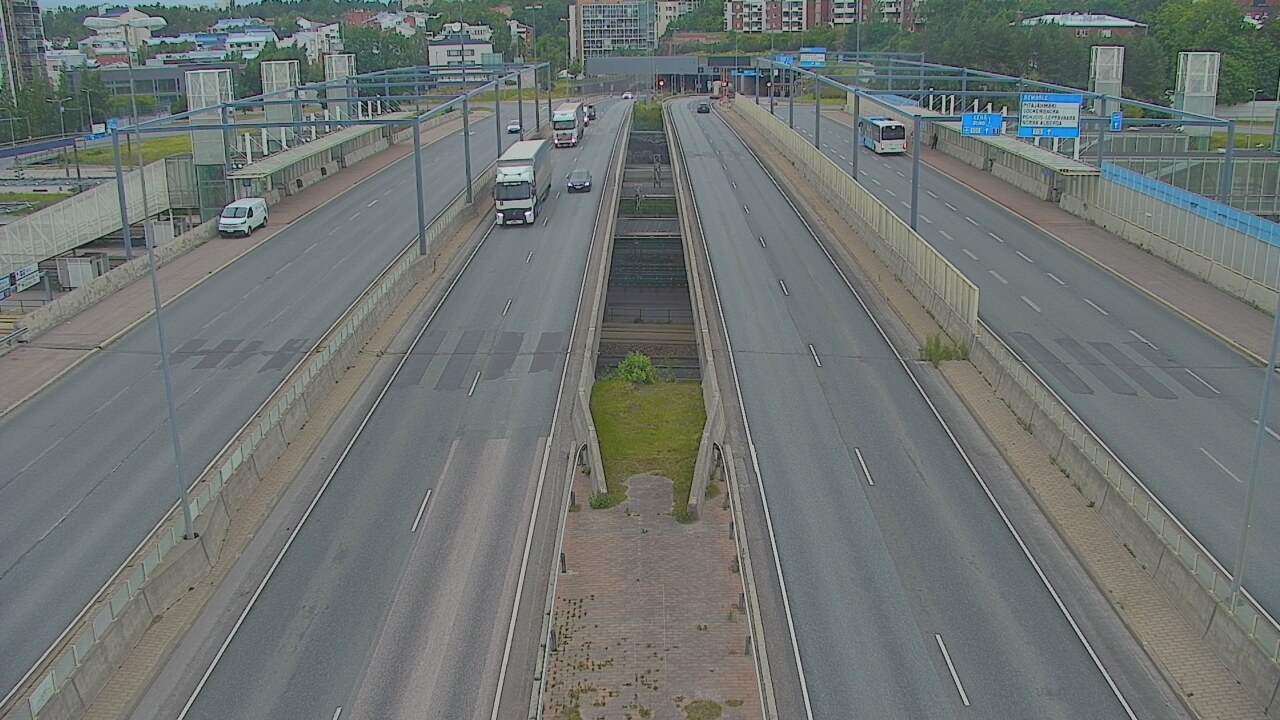 Weather Camera Image Road 101 Espoo Vermo, Espoo, Uusimaa