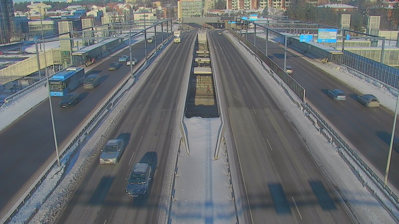 Weather Camera Image Road 101 Espoo Vermo, Espoo, Uusimaa