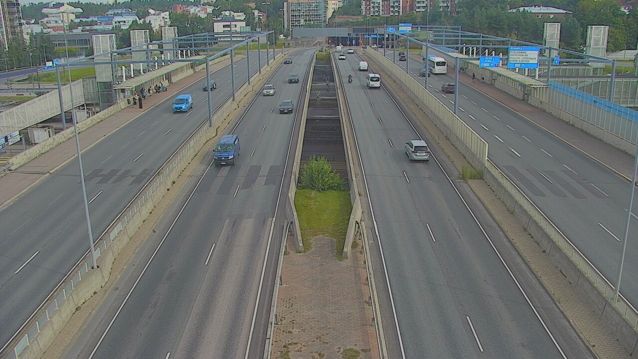 Weather Camera Image Road 101 Espoo Vermo, Espoo, Uusimaa