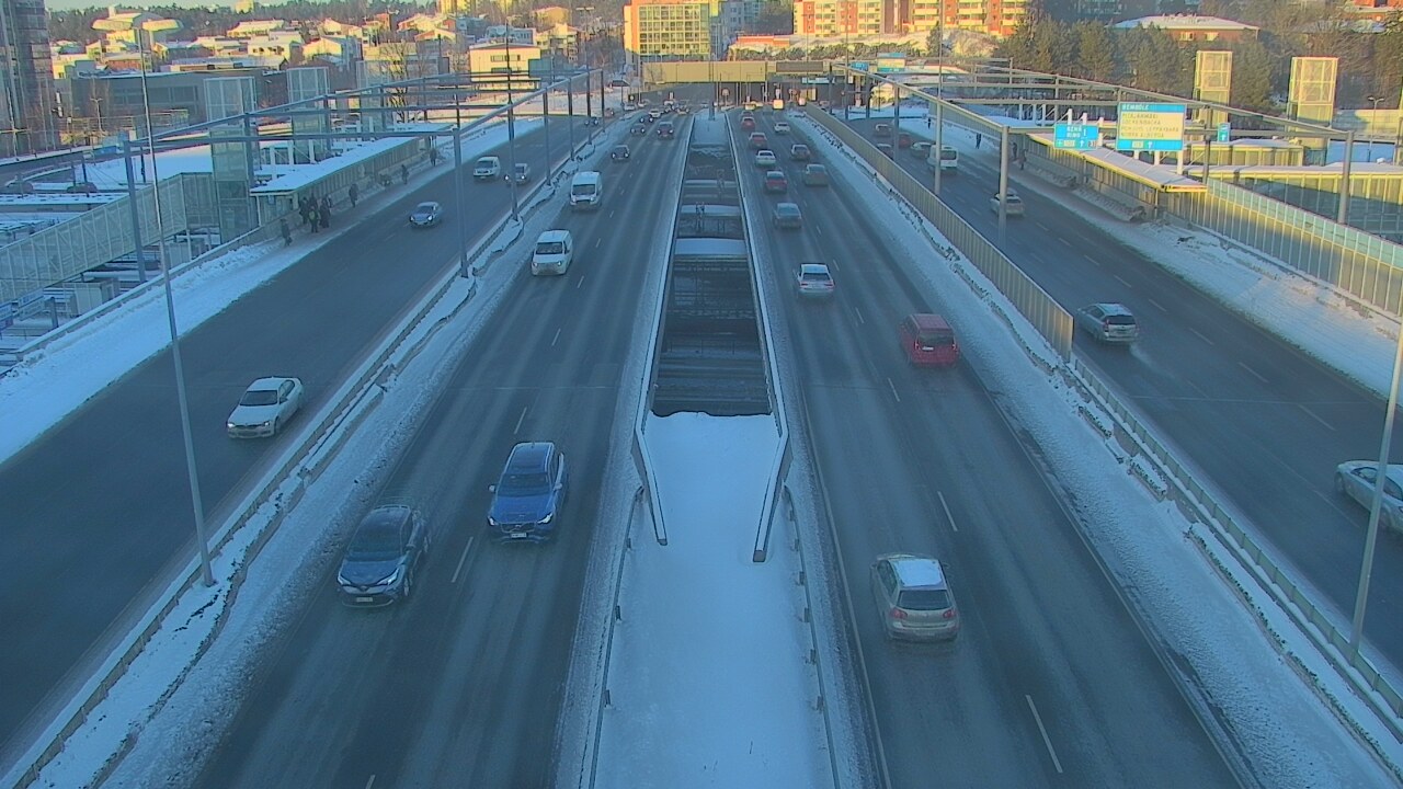 Weather Camera Image Road 101 Espoo Vermo, Espoo, Uusimaa