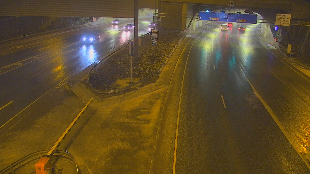 Kelikamerat Kuva Tie 101 Mestarintunneli, puomi länsi, Espoo, Uusimaa