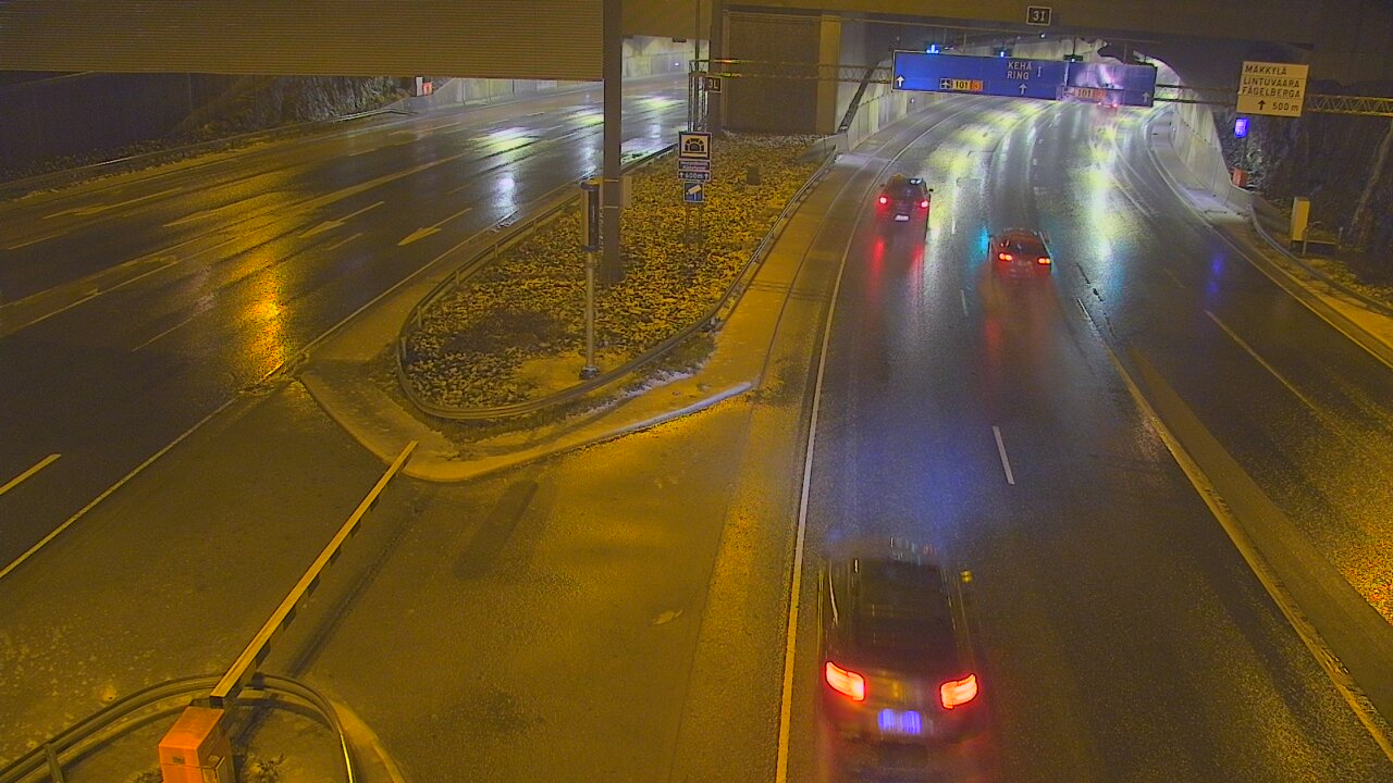 Kelikamerat Kuva Tie 101 Mestarintunneli, puomi länsi, Espoo, Uusimaa