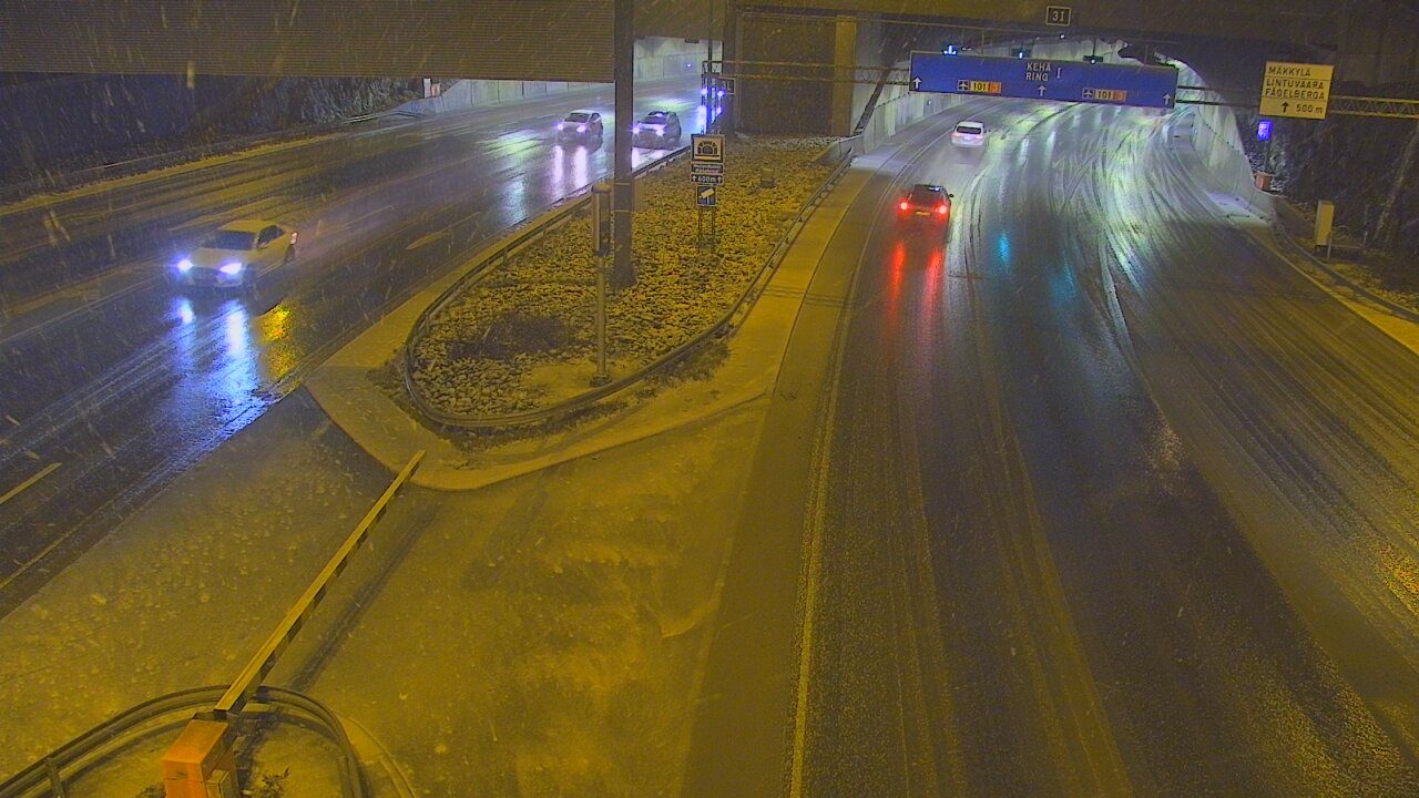 Kelikamerat Kuva Tie 101 Mestarintunneli, puomi länsi, Espoo, Uusimaa