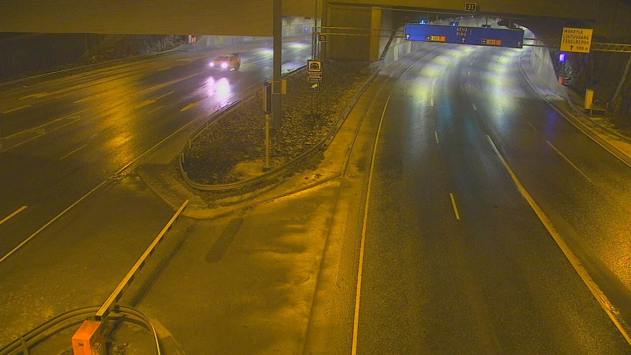 Kelikamerat Kuva Tie 101 Mestarintunneli, puomi länsi, Espoo, Uusimaa