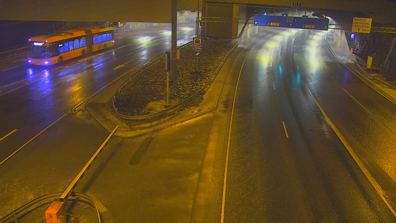 Kelikamerat Kuva Tie 101 Mestarintunneli, puomi länsi, Espoo, Uusimaa