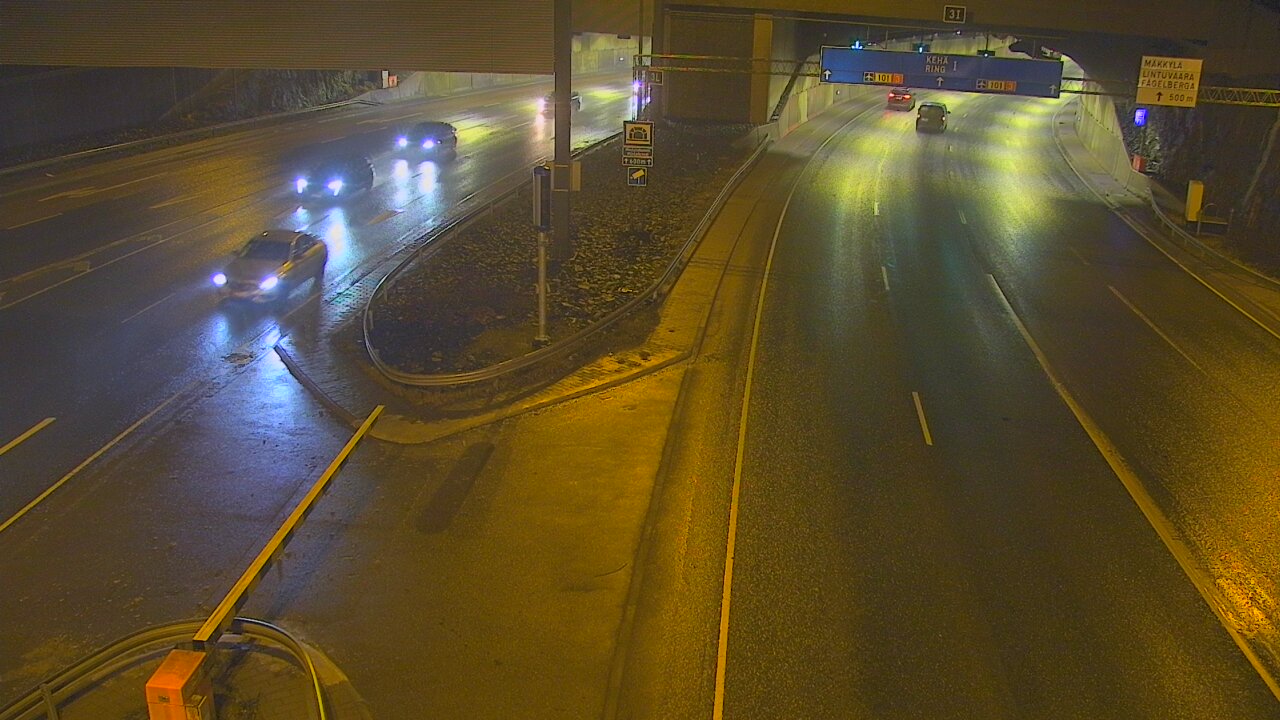 Kelikamerat Kuva Tie 101 Mestarintunneli, puomi länsi, Espoo, Uusimaa