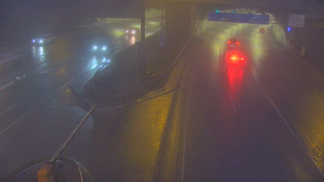 Kelikamerat Kuva Tie 101 Mestarintunneli, puomi länsi, Espoo, Uusimaa