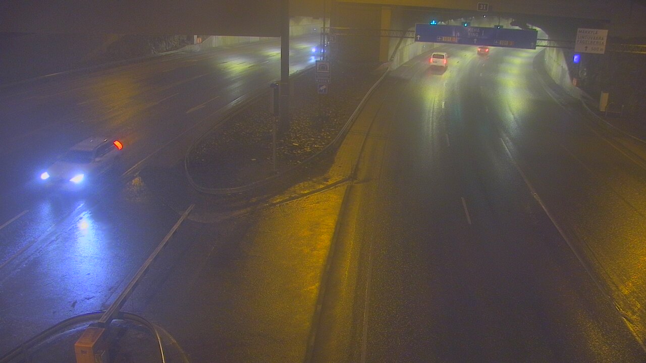 Kelikamerat Kuva Tie 101 Mestarintunneli, puomi länsi, Espoo, Uusimaa