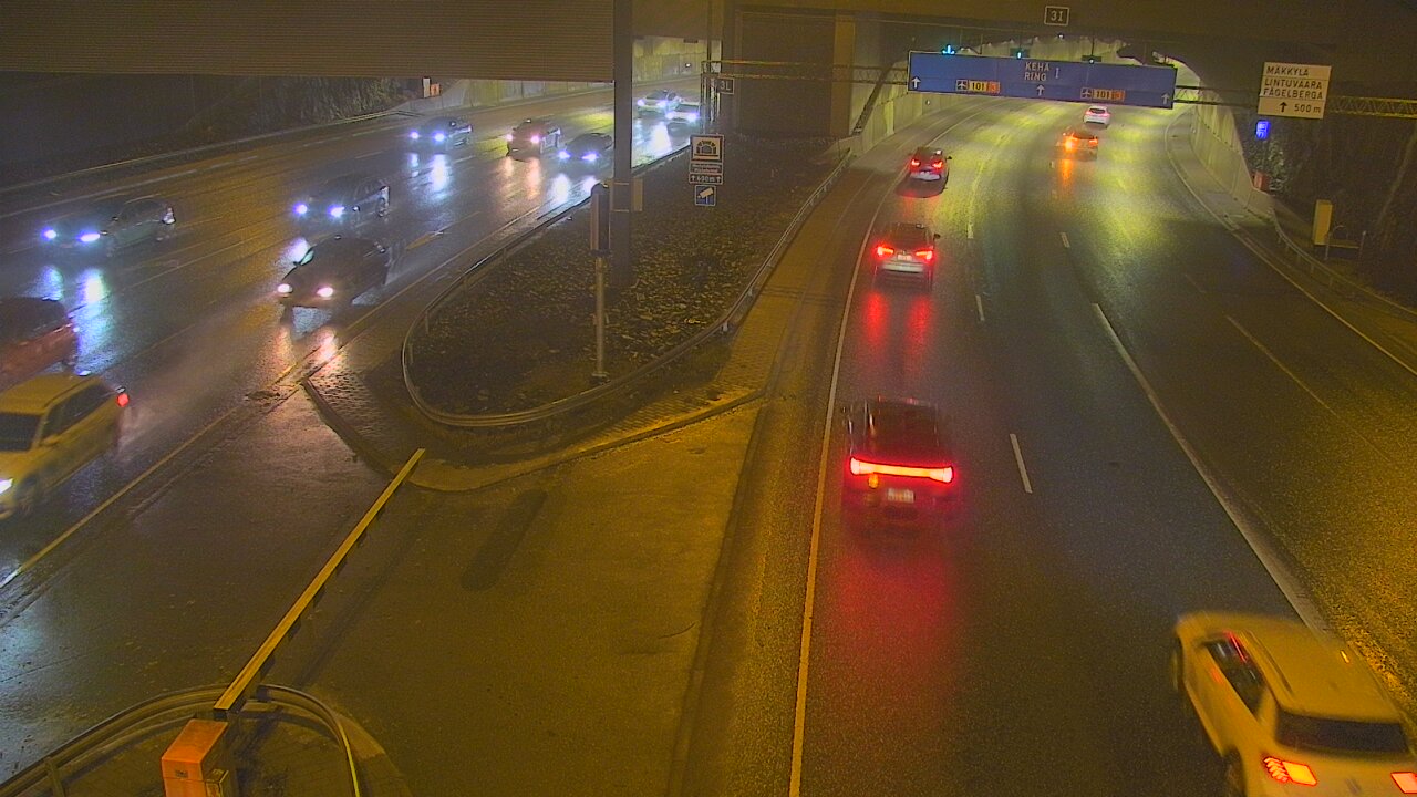 Kelikamerat Kuva Tie 101 Mestarintunneli, puomi länsi, Espoo, Uusimaa