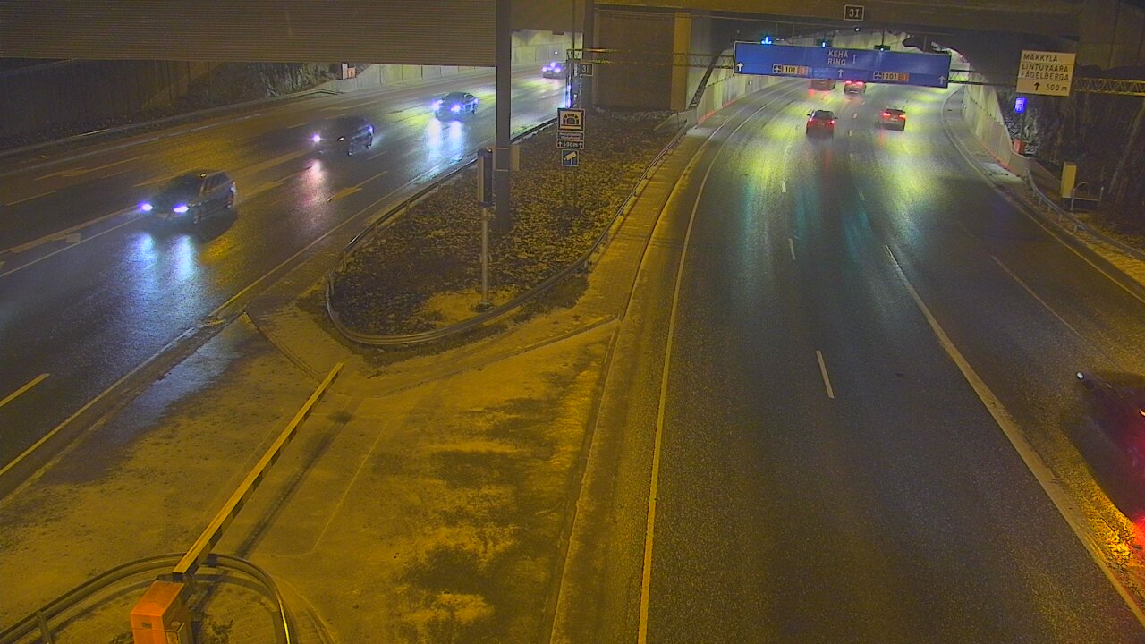 Kelikamerat Kuva Tie 101 Mestarintunneli, puomi länsi, Espoo, Uusimaa