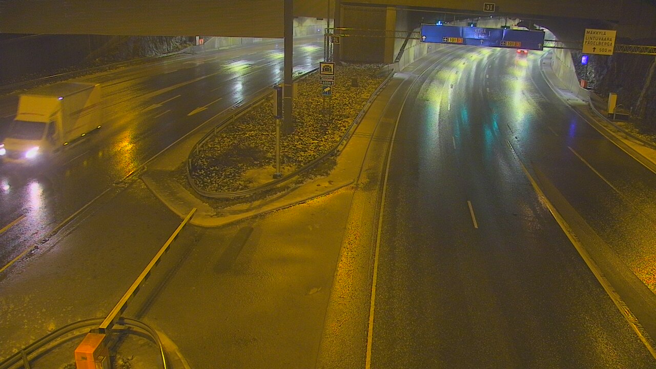 Kelikamerat Kuva Tie 101 Mestarintunneli, puomi länsi, Espoo, Uusimaa