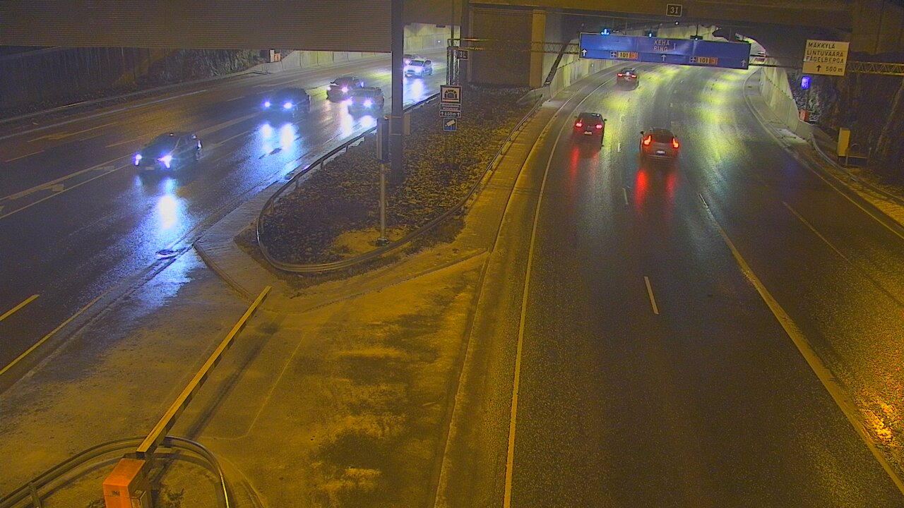 Kelikamerat Kuva Tie 101 Mestarintunneli, puomi länsi, Espoo, Uusimaa