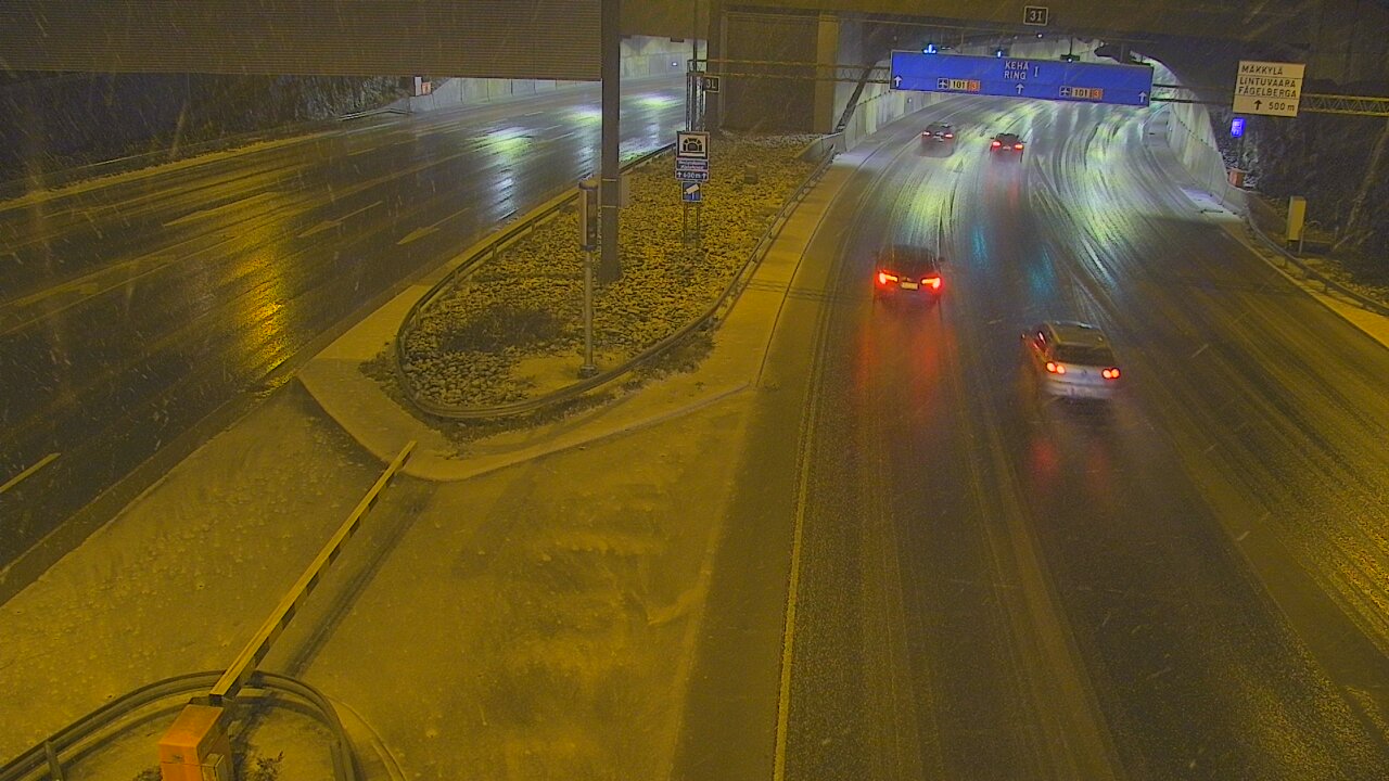 Kelikamerat Kuva Tie 101 Mestarintunneli, puomi länsi, Espoo, Uusimaa