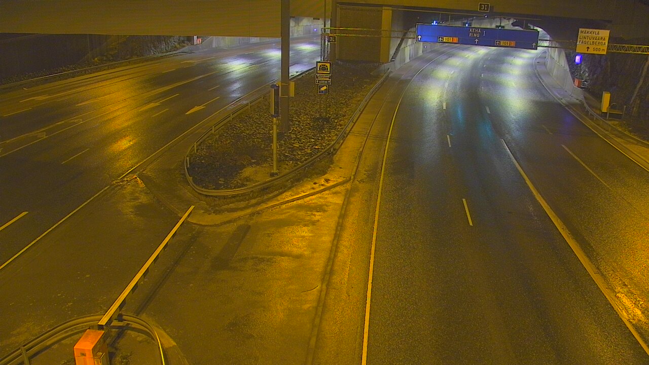 Kelikamerat Kuva Tie 101 Mestarintunneli, puomi länsi, Espoo, Uusimaa