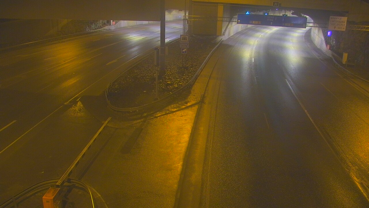 Kelikamerat Kuva Tie 101 Mestarintunneli, puomi länsi, Espoo, Uusimaa