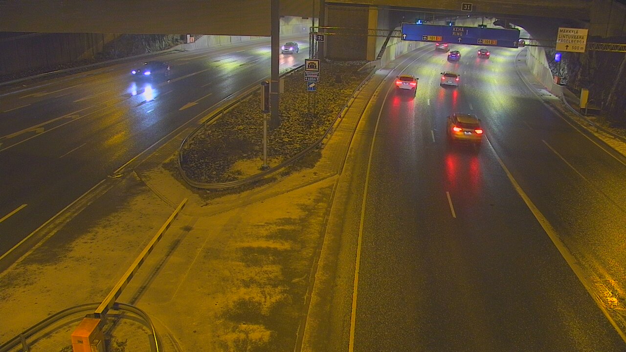 Kelikamerat Kuva Tie 101 Mestarintunneli, puomi länsi, Espoo, Uusimaa