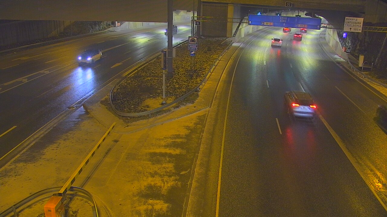 Kelikamerat Kuva Tie 101 Mestarintunneli, puomi länsi, Espoo, Uusimaa