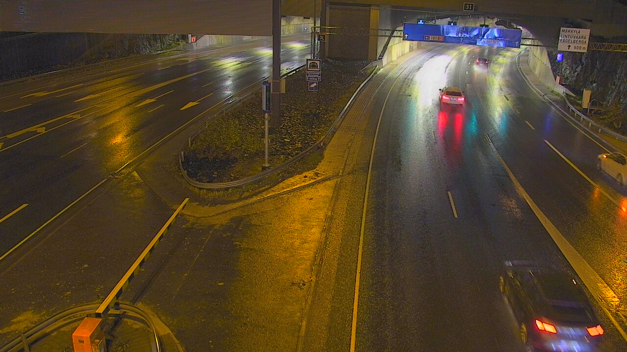 Kelikamerat Kuva Tie 101 Mestarintunneli, puomi länsi, Espoo, Uusimaa