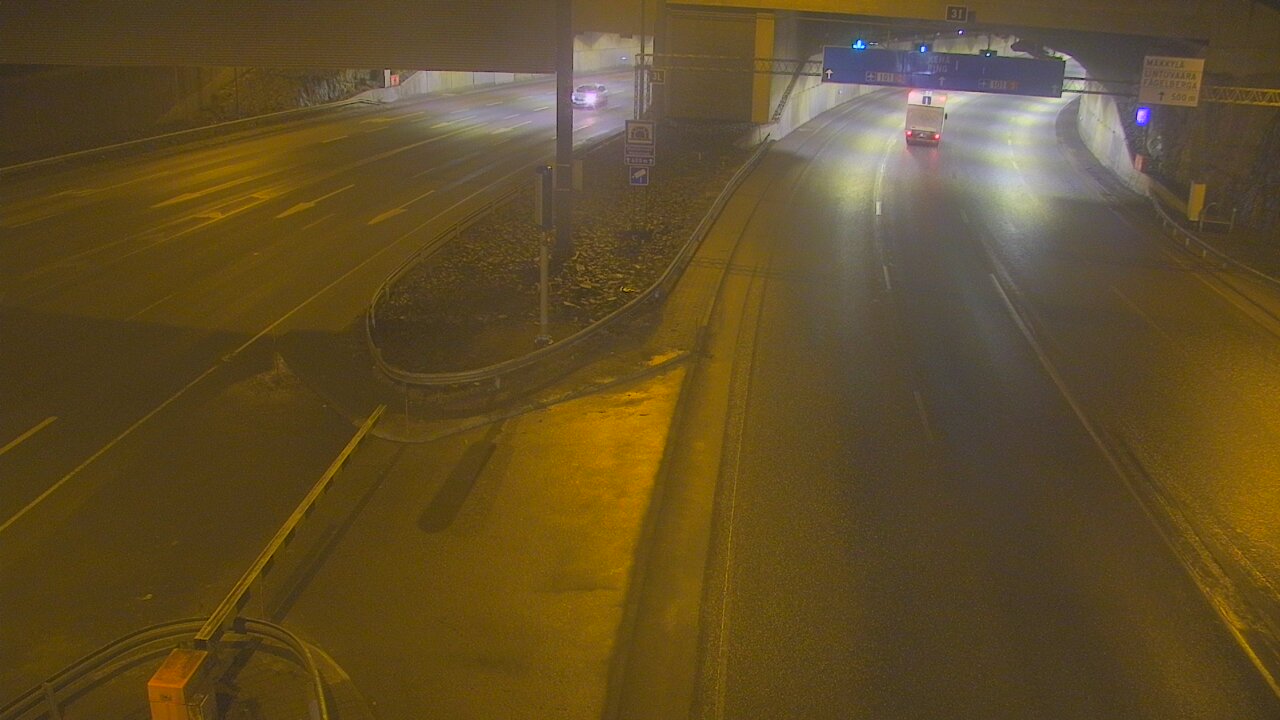 Kelikamerat Kuva Tie 101 Mestarintunneli, puomi länsi, Espoo, Uusimaa