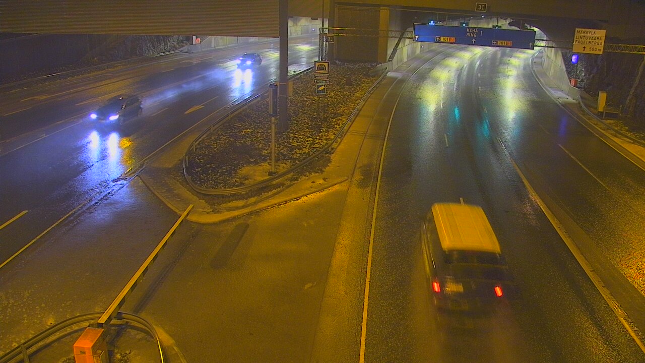 Kelikamerat Kuva Tie 101 Mestarintunneli, puomi länsi, Espoo, Uusimaa