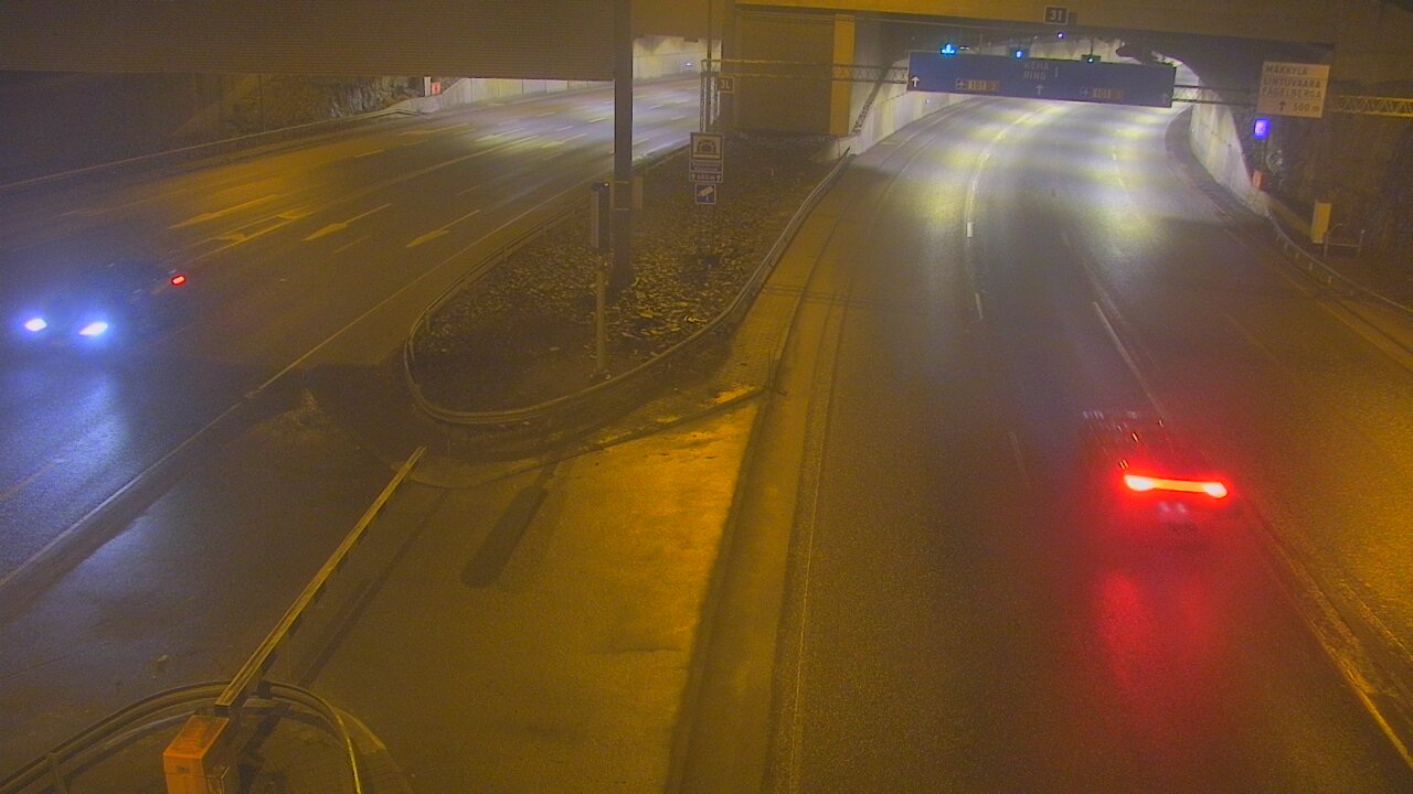 Kelikamerat Kuva Tie 101 Mestarintunneli, puomi länsi, Espoo, Uusimaa