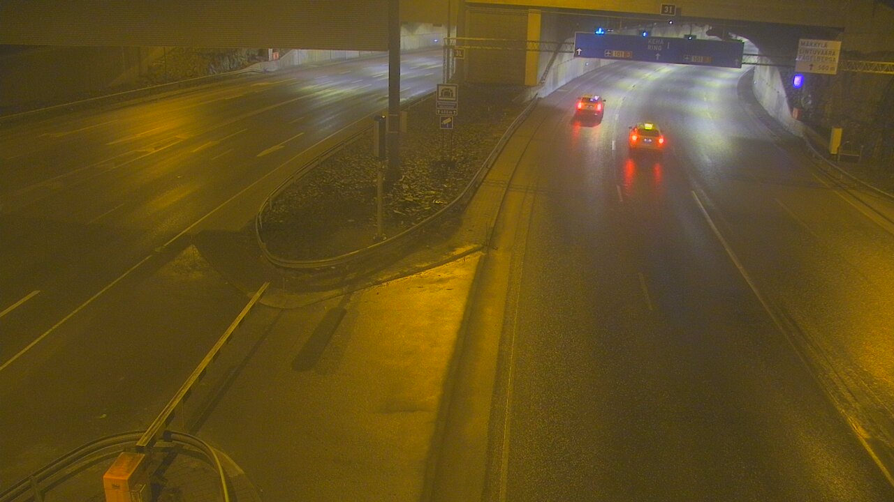 Kelikamerat Kuva Tie 101 Mestarintunneli, puomi länsi, Espoo, Uusimaa