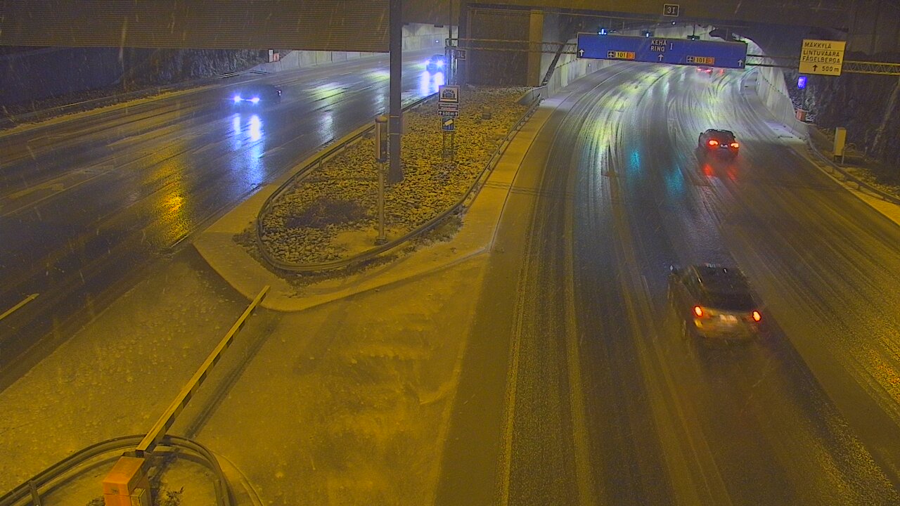 Kelikamerat Kuva Tie 101 Mestarintunneli, puomi länsi, Espoo, Uusimaa