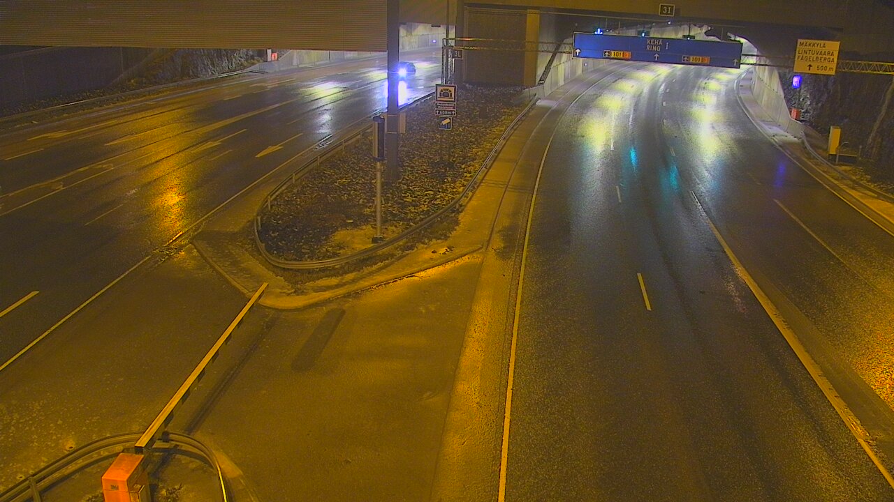 Kelikamerat Kuva Tie 101 Mestarintunneli, puomi länsi, Espoo, Uusimaa