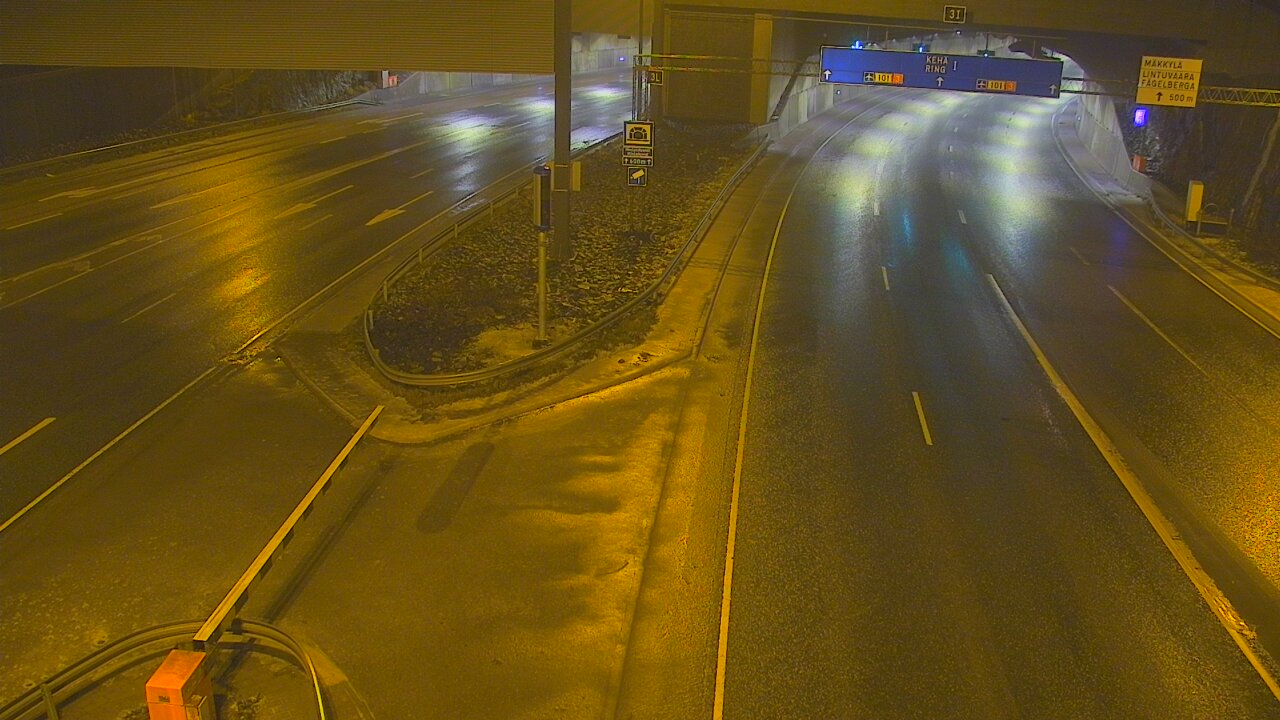 Kelikamerat Kuva Tie 101 Mestarintunneli, puomi länsi, Espoo, Uusimaa