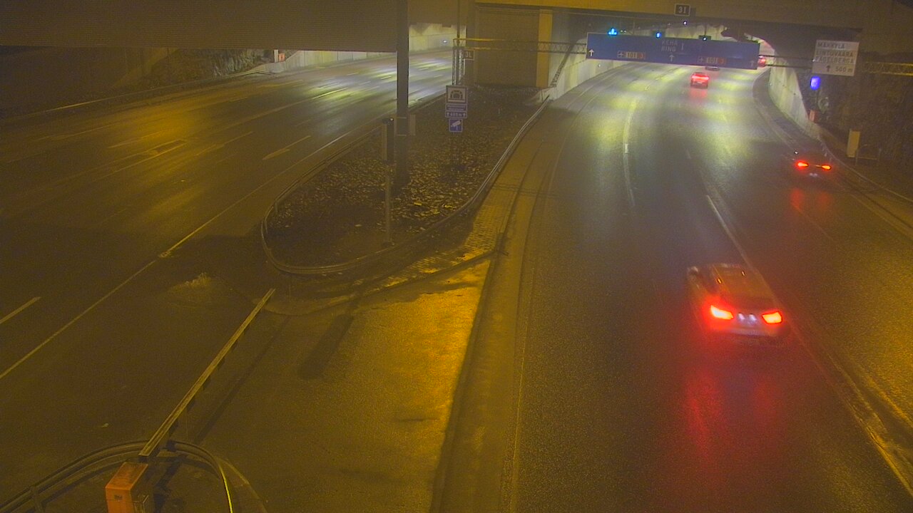 Kelikamerat Kuva Tie 101 Mestarintunneli, puomi länsi, Espoo, Uusimaa