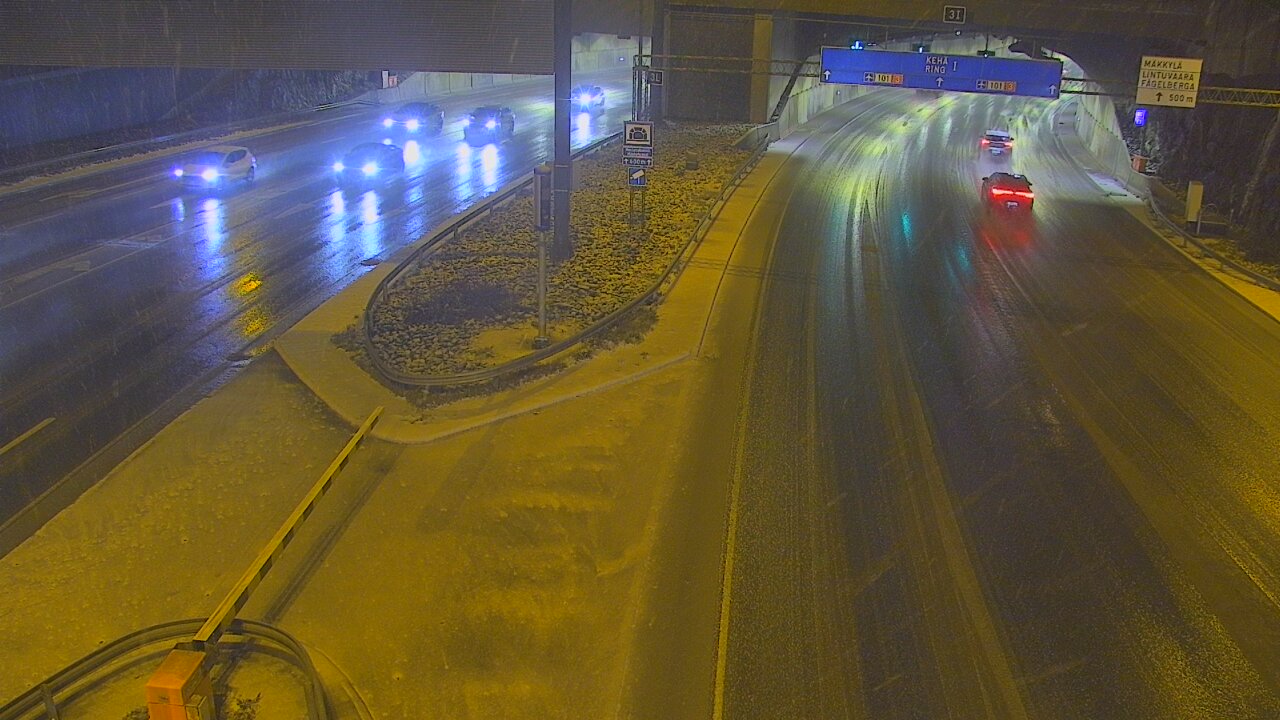 Kelikamerat Kuva Tie 101 Mestarintunneli, puomi länsi, Espoo, Uusimaa