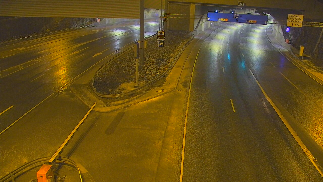 Kelikamerat Kuva Tie 101 Mestarintunneli, puomi länsi, Espoo, Uusimaa