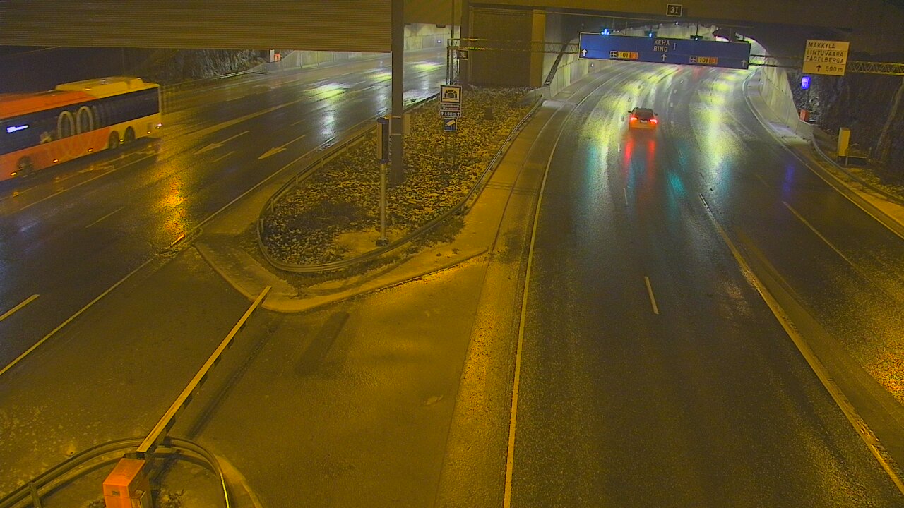 Kelikamerat Kuva Tie 101 Mestarintunneli, puomi länsi, Espoo, Uusimaa