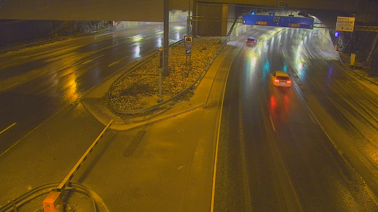 Kelikamerat Kuva Tie 101 Mestarintunneli, puomi länsi, Espoo, Uusimaa