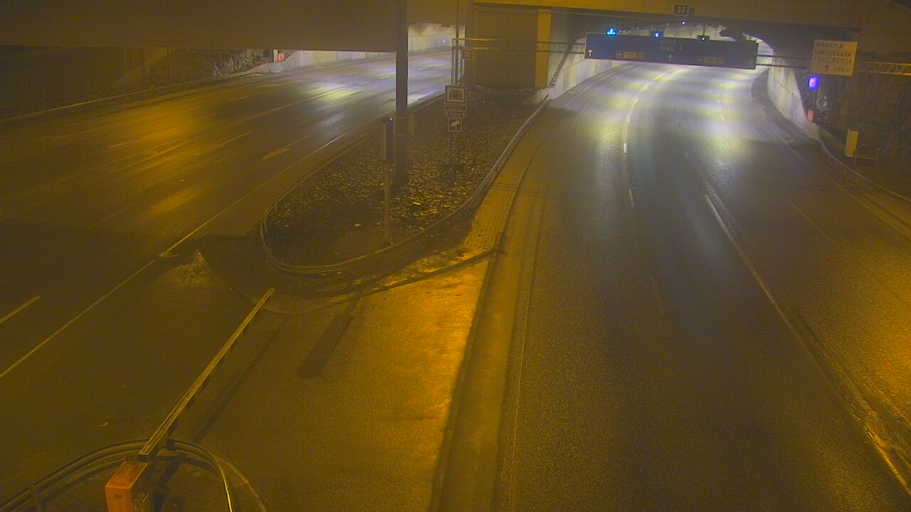 Kelikamerat Kuva Tie 101 Mestarintunneli, puomi länsi, Espoo, Uusimaa