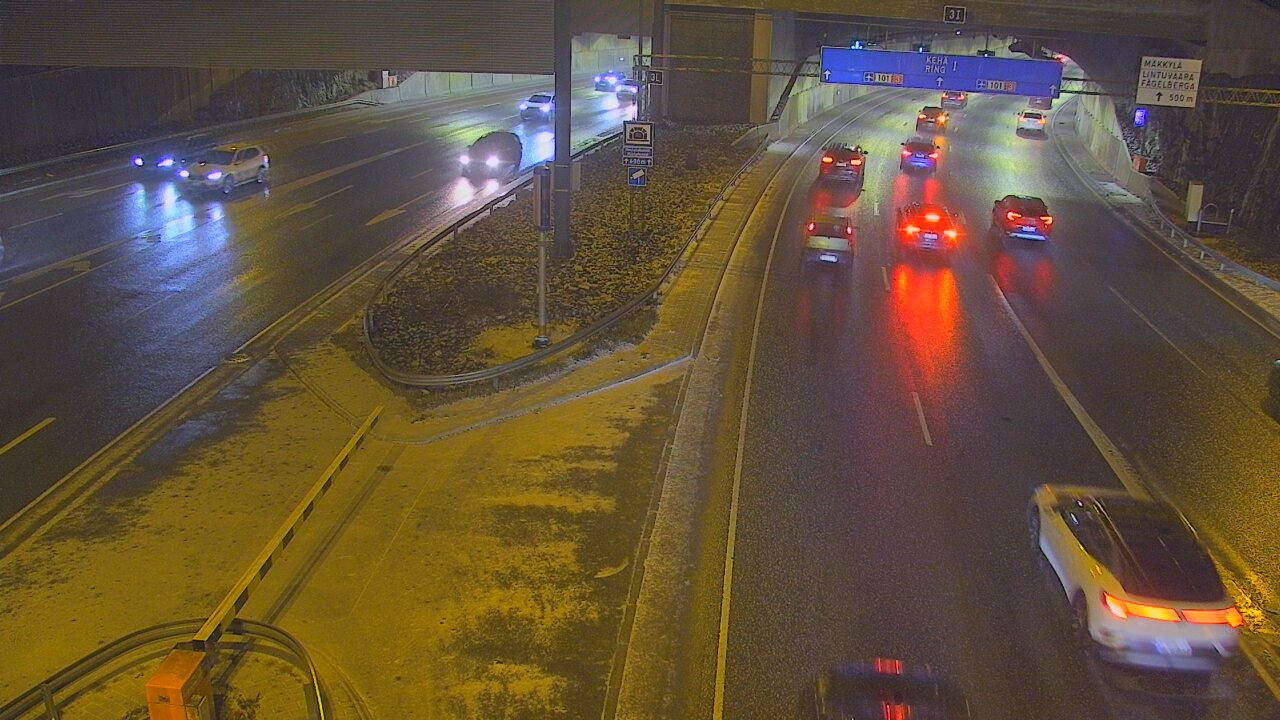 Kelikamerat Kuva Tie 101 Mestarintunneli, puomi länsi, Espoo, Uusimaa