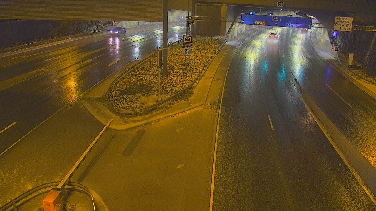 Kelikamerat Kuva Tie 101 Mestarintunneli, puomi länsi, Espoo, Uusimaa