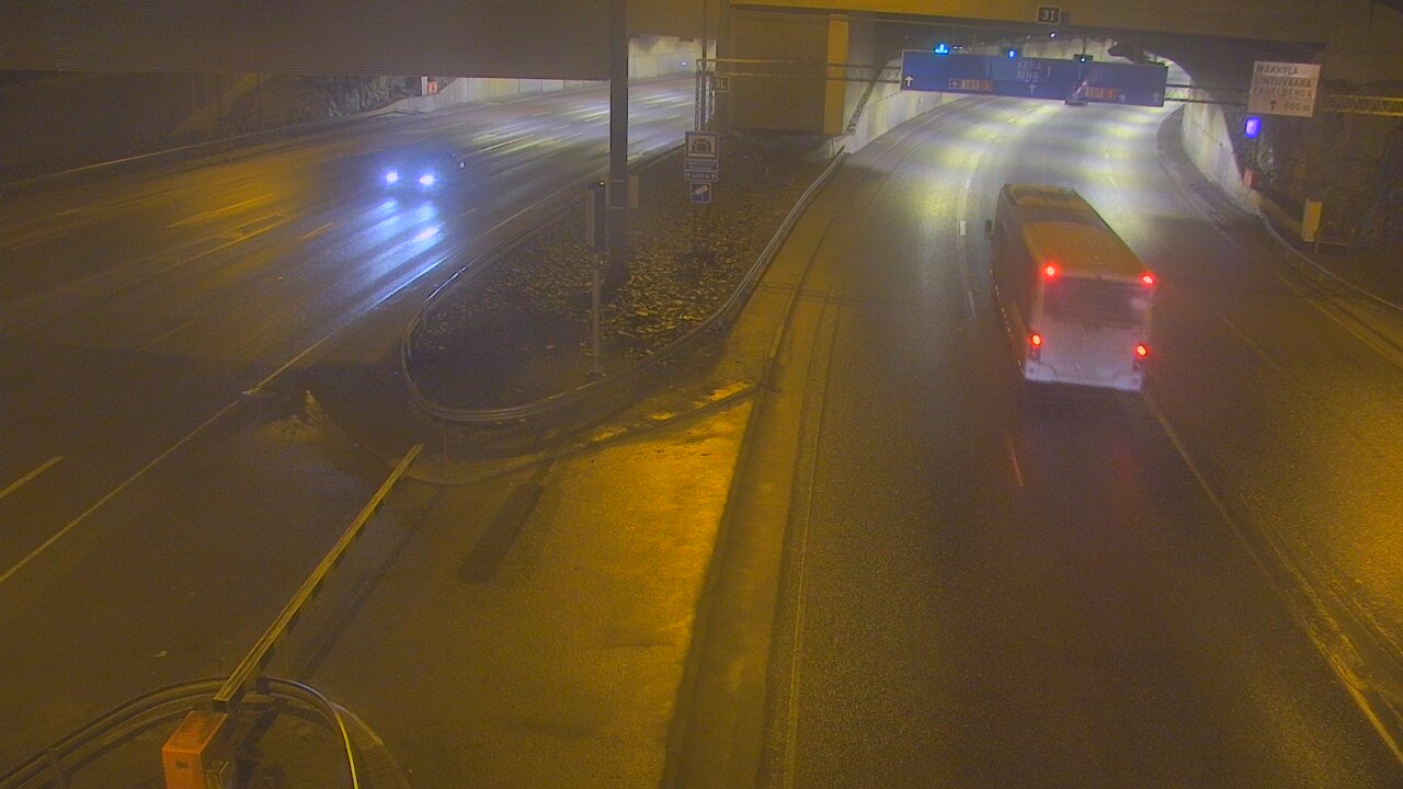 Kelikamerat Kuva Tie 101 Mestarintunneli, puomi länsi, Espoo, Uusimaa