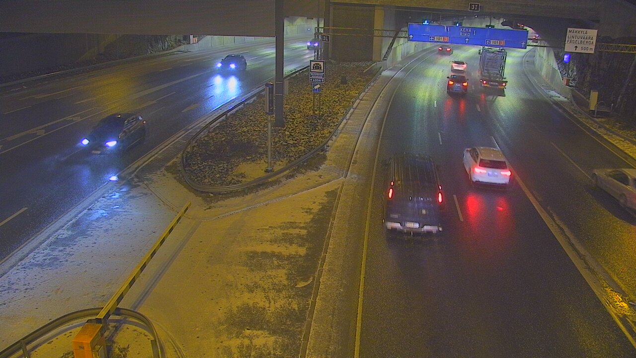 Kelikamerat Kuva Tie 101 Mestarintunneli, puomi länsi, Espoo, Uusimaa