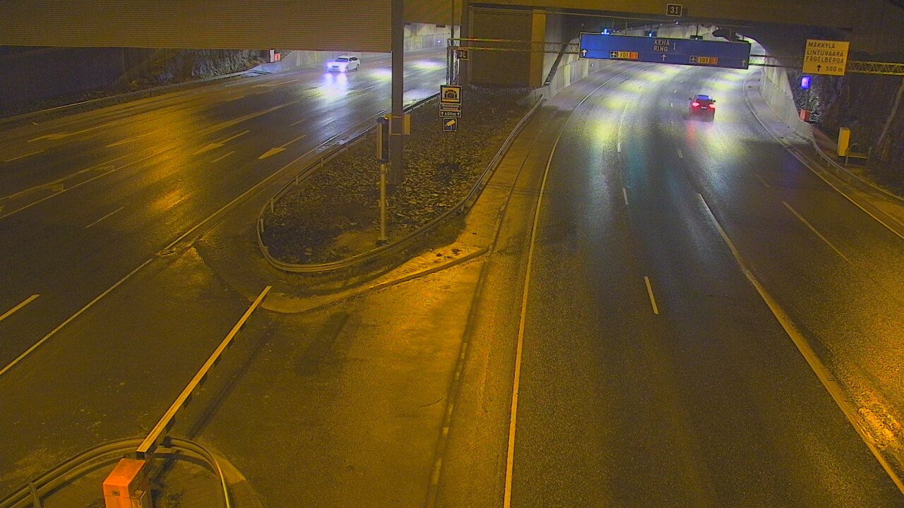 Kelikamerat Kuva Tie 101 Mestarintunneli, puomi länsi, Espoo, Uusimaa