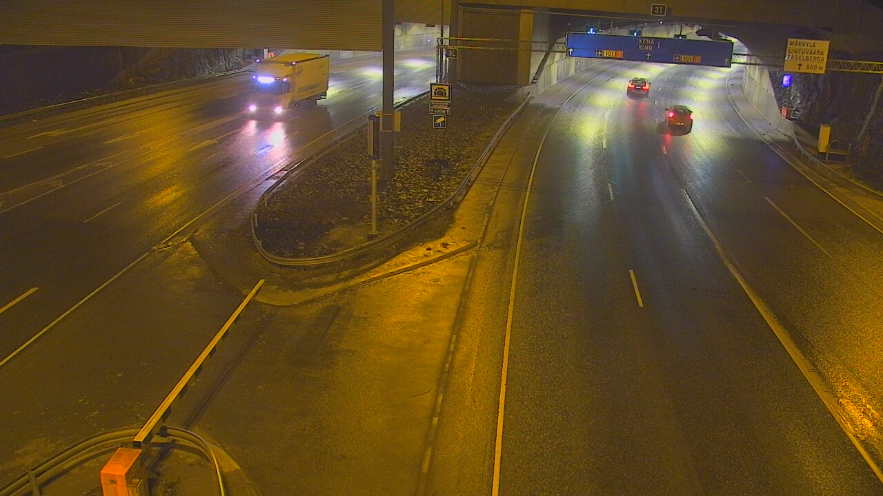 Kelikamerat Kuva Tie 101 Mestarintunneli, puomi länsi, Espoo, Uusimaa