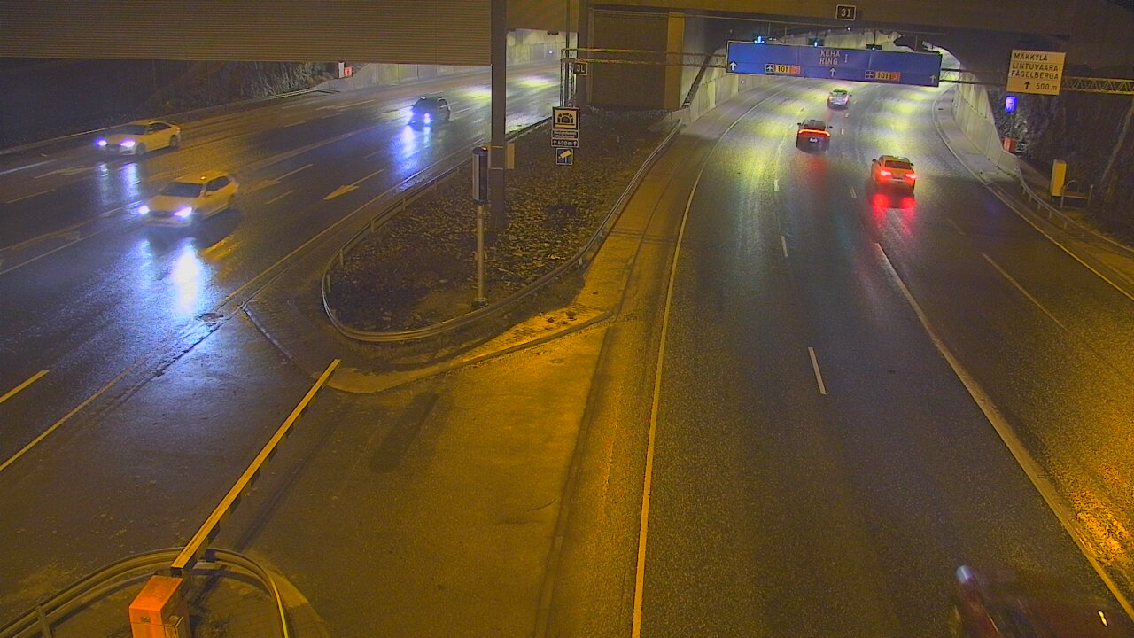 Kelikamerat Kuva Tie 101 Mestarintunneli, puomi länsi, Espoo, Uusimaa