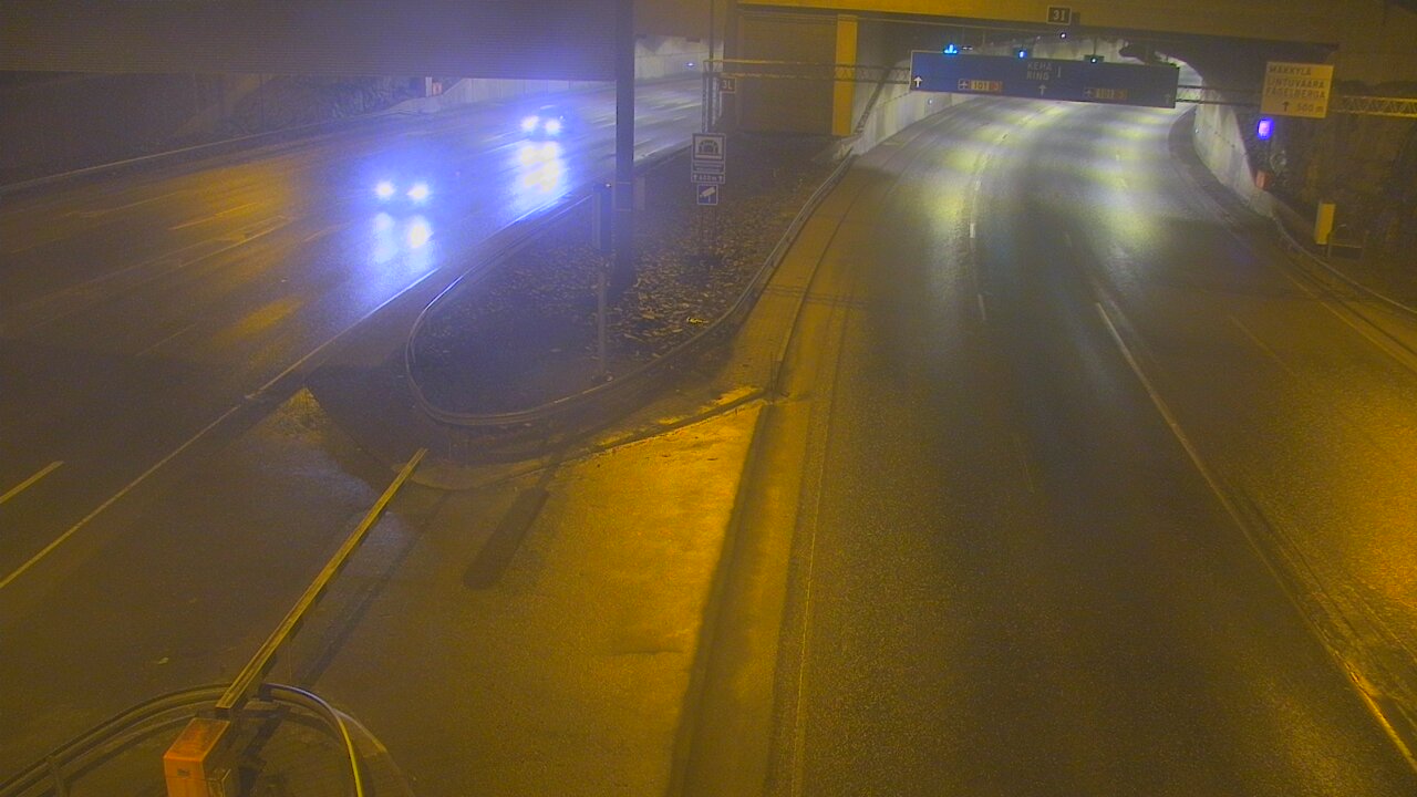 Kelikamerat Kuva Tie 101 Mestarintunneli, puomi länsi, Espoo, Uusimaa