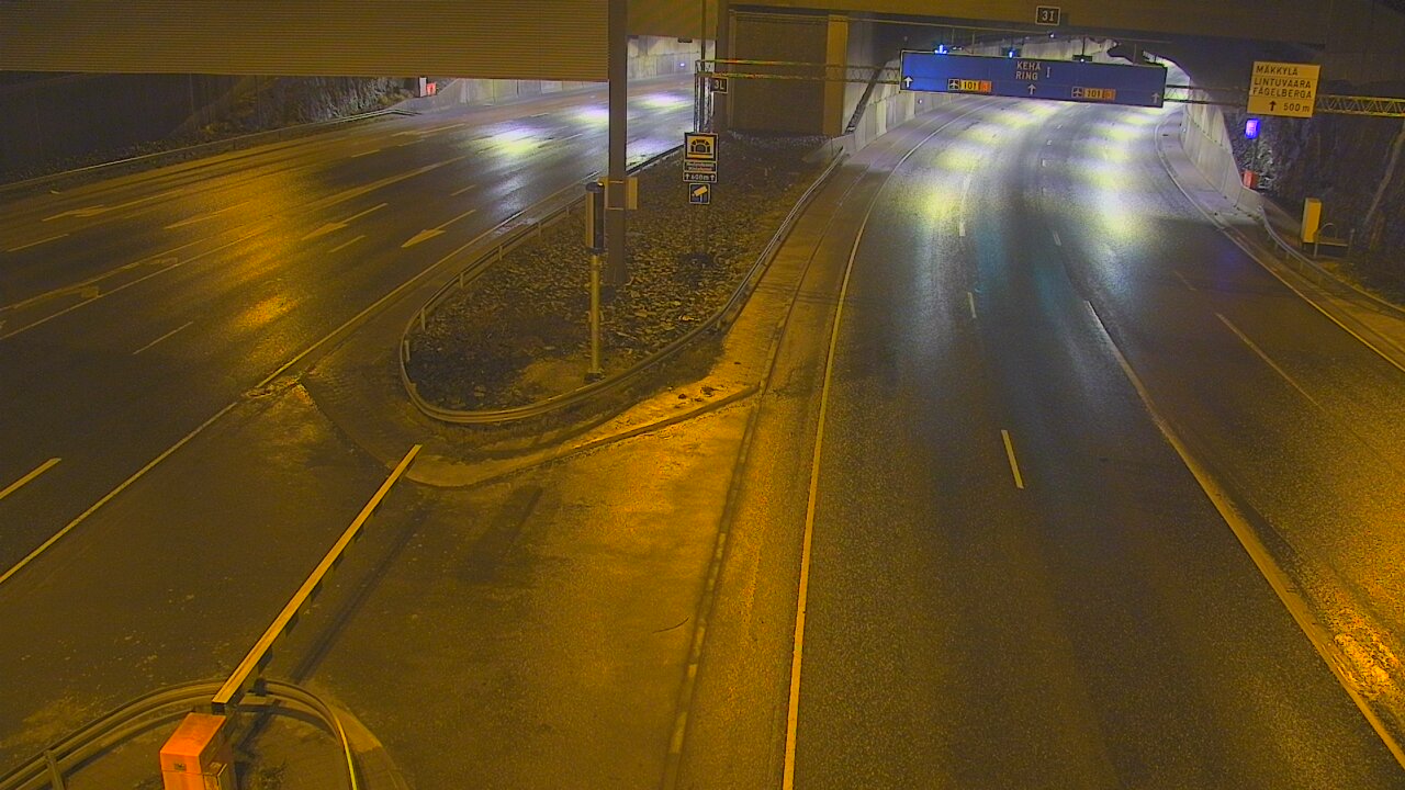 Kelikamerat Kuva Tie 101 Mestarintunneli, puomi länsi, Espoo, Uusimaa