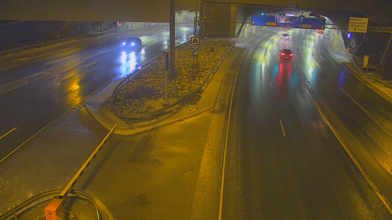 Kelikamerat Kuva Tie 101 Mestarintunneli, puomi länsi, Espoo, Uusimaa