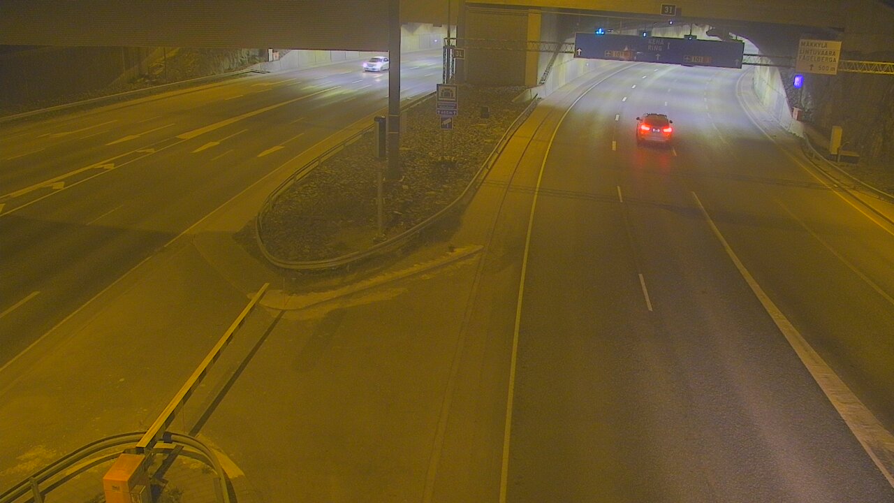 Kelikamerat Kuva Tie 101 Mestarintunneli, puomi länsi, Espoo, Uusimaa