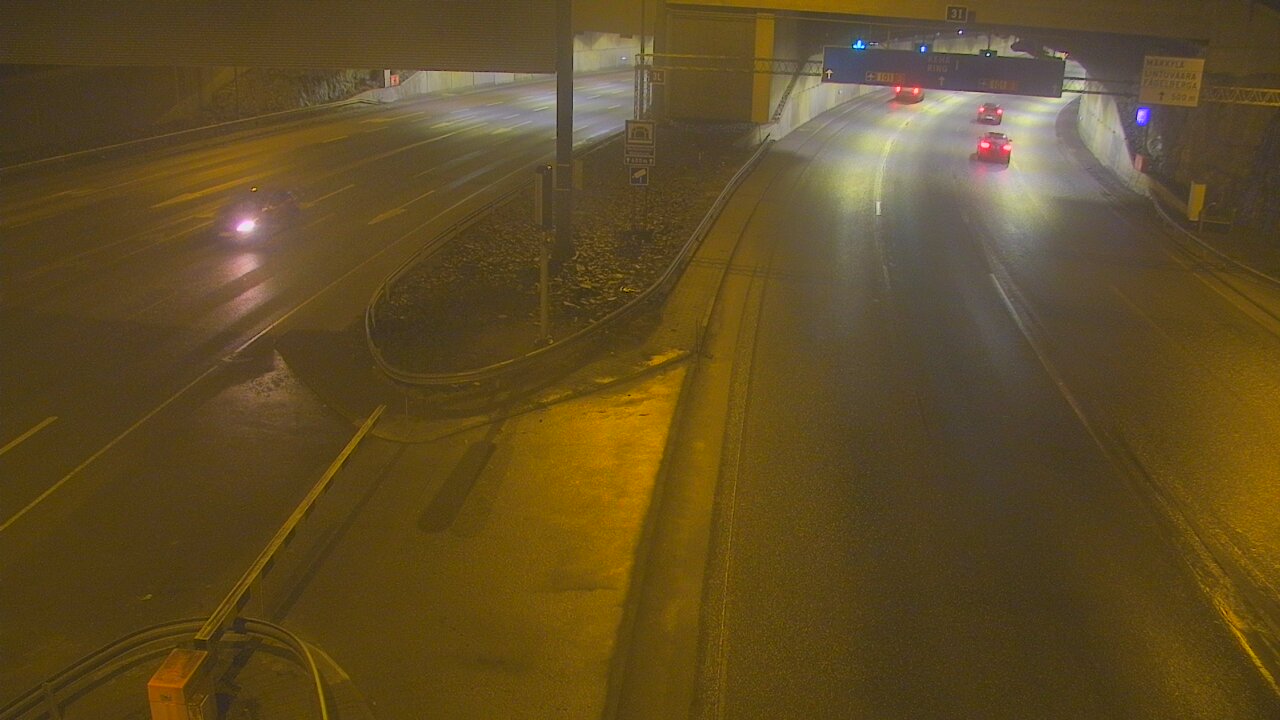 Kelikamerat Kuva Tie 101 Mestarintunneli, puomi länsi, Espoo, Uusimaa